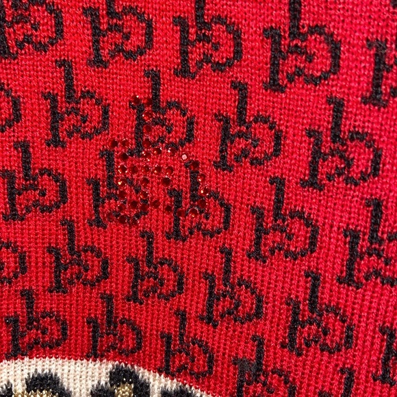 Roccobarocco knit wear sweater with a hoodie - Picture 5 of 8